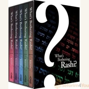 What's Bothering Rashi Set, 5 Vol. - Avigdor Bonchek