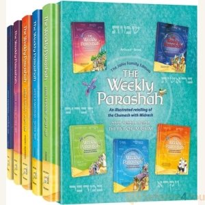 The Weekly Parashah Jaffa Family Edition Slipcase Set